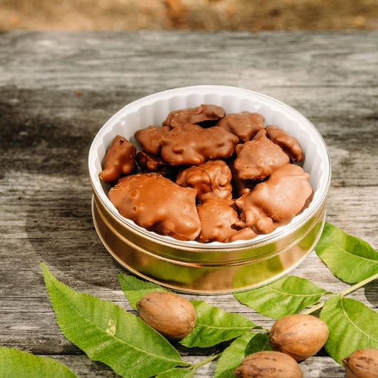 Milk Chocolate Pecan Caramel Cluster